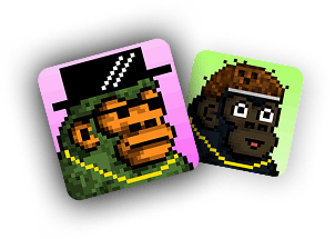Genesis and Baby Kong cards
